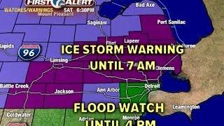 Ice Storm Warnings