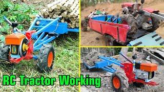 RC Tractor Go To Working At Farm For Money, |RC DIY Tractor|