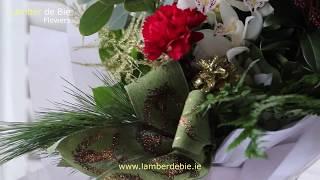 Modern Orchid and Amaryllis Bouquet (Lamber de Bie Flowers)