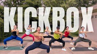 30 MIN ALL STANDING Cardio Kickbox | NO JUMPING