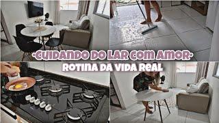 CUIDANDO DO LAR COM AMOR| ROTINA DE DONA DE CASA| VIDA REAL| LIMPEZA E ORGANIZAÇÃO| LAVEI A COZINHA