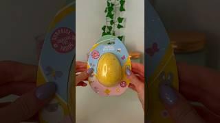 (ASMR) UNBOXING A MYSTERY EASTER *FIDGET* BATHBOMB!!🫢⁉️ (CUTEST FIND!) #Shorts