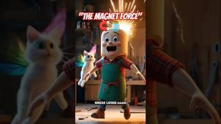 Logsy vs. The Magnetic Force!  Can He Seal the Chaos? | Magnet Mayhem Ep.2 scene 4 #shorts