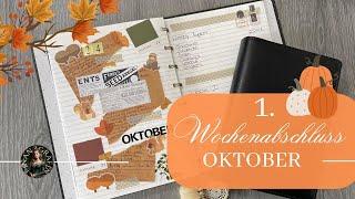 1. Weekly BUDGET I OKTOBER I echte Einnahmen & Ausgaben I Wochenabschluss #budgetieren