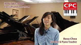 testimonials. Piano lessons