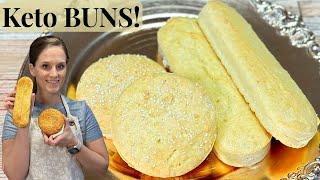 Keto Hotdog & Burger buns | Gluten Free
