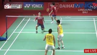 Live Streaming Final Kevin / Marcus II The Minions Indonesia Open 2021