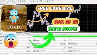 OAVA EA MT4 V2.5 | Smart & Profitable Forex Trading Bot