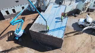 Building a Concrete Castle: Pouring 50 Yards of Concrete for SuperFloor Ceilings! 