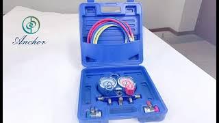 How to use manifold gauge set ?