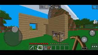 Выживание в МультиКрафт (Multicraft) Строим дом