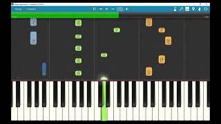 Агата Кристи - Опиум для никого [Synthesia Piano Tutorial]