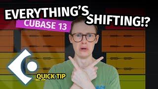 HOW TO KEEP EVENTS IN THEIR PLACE AFTER TEMPO CHANGE | Quick Tip Cubase 13