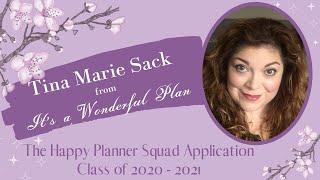 The Happy Planner Squad Application Class of 2020-2021