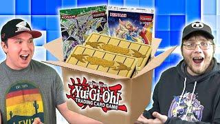 CYBERKNIGHT & JOBBER'S Yu-Gi-Oh! GIFT BOX EXCHANGE! Opening Yugioh Card Booster Packs! Unboxing!