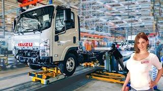 ▶️Isuzu Truck Factory Manufacturing N-Series Trucks in JapanUnited States - Production line