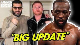TROUBLE! CANELO ALVREZ FIGHTS TERENCE CRAWFORD CONFRIMED! NO VENUE AND WEAK UNDERCARD CREATE CONFUSI