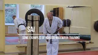 Kobudo-makiwara. #3. Some examples of sai-jutsu.