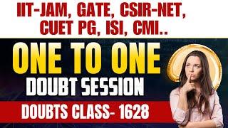 Doubts Class-1628 : JAM, GATE, NET, CUET, ISI, CMI || Ask Me Anything || Mathstats :8810409392