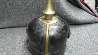 WWI IMPERIAL GERMAN ARMY OFFICER PICKELHAUBE HELMET