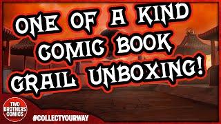 SUPER UNIQUE COMIC BOOK UNBOXING! | GRAIL COMIC BOOK