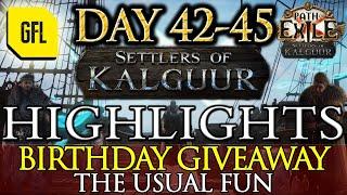 Path of Exile 3.25: SETTLERS DAY #42-45 BIRTHDAY GIVEAWAY, ANNIHILATION, UNKILLABLE DROX and more...