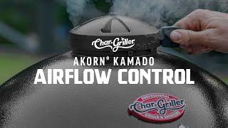 Char-Griller Air Flow Temperature Control on AKORN Kamado | Char-Griller