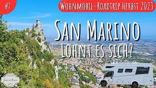 SAN MARINO mit dem Wohnmobil | 09/2023 | Herbst-Tour #7