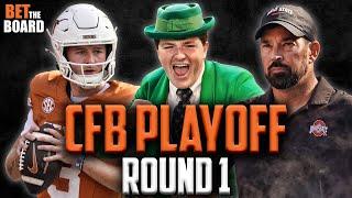 College Football Playoff Round 1 Picks Predictions Best Bets