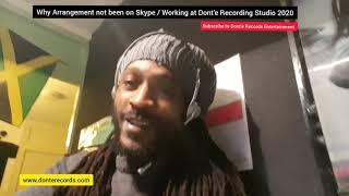 Why's Arrangement not been on Skype? | Dont'e Recording Studio Short Documentary/Mozambique Riddim