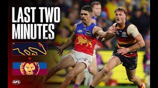 Last Two Minutes: Adelaide Crows v Brisbane Lions | Round 13, 2025 | AFL