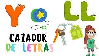 Cazador de Letras / Letras LL y Y/ Aprender a Leer con El Profe Paco