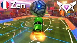 ZEN has MAGNIFICENT Mechanics in Rocket League... (SSL 2v2)