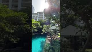 Morning Pool View at The Dharmawangsa Jakarta