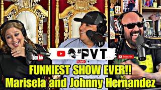 FUNNIEST SHOW EVER with Marisela and Johnny Hernandez #PVT #mariselahernandez #johnnyhernandez