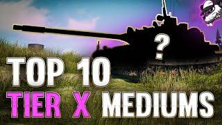 Top 10 Tier X Medium Panzer! [World of Tanks - Gameplay - Deutsch]