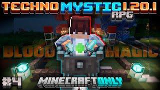 КРОВЬ И ДЕМОНИЧЕСКИЕ ДУШИ ※ TechnoMysticRPG1.20.1 • MinecraftOnly#4 • Майнкрафт сервер с модами