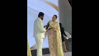 Karishma Kapoor Honoured at Navbharat Times Utsav by chief minister of Maharashtra Eknath Shinde