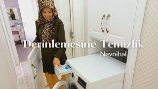 DİP KÖŞE TEMİZLİK ZAMANI  DETAYLI ÇAMAŞIR MAKİNESİ VE GÖMME DOLAP TEMİZLİĞİ/SADE DÜZENLİ EV RUTİNİ