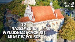 10 Najszybciej wyludniających się miast w Polsce