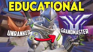 EDUCATIONAL Genji Unranked to GM Season 13 the movie | Overwatch 2