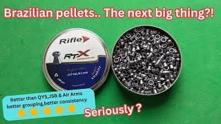 Could these Brazilian air rifle pellets be a game changer? Rifle RTX premium & Diabolo STR