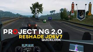 ETS2 - Project NG 2.0 and ReShade JD6v7 KIMOCHI - 1080p60