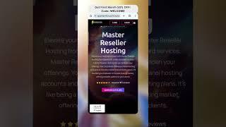 Best Master Reseller cPanel Hosting With WHM | Master Reseller Hosting Review