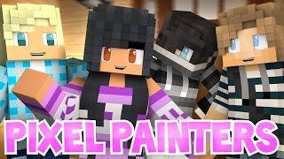 CUPCAKE PAINTINGS! Pixel Painters! | Roleplay Minigames!