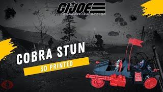 G.I. Joe Classified Cobra STUN 3D Printed