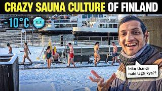 Finland's Amazing Sauna Culture | Helsinki City in Winters.