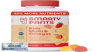 SmartyPants Kids Multivitamin Gummies: Omega 3 Fish Oil (EPA/DHA) Vitamin D3 C Review