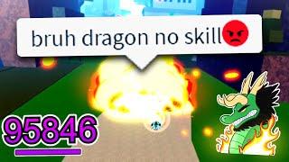 This DRAGON COMBO Is NOT SKILLED... | Bounty Hunting + Dragon Combo (Blox Fruits)