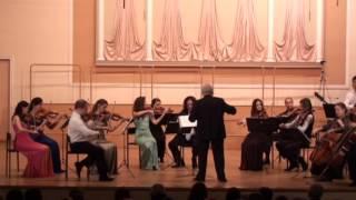 Gnessin Music College Hall, Moscow Dec. 31, 2015  Petrov Valse from Beware of the Car/Rachlevsky/RSO